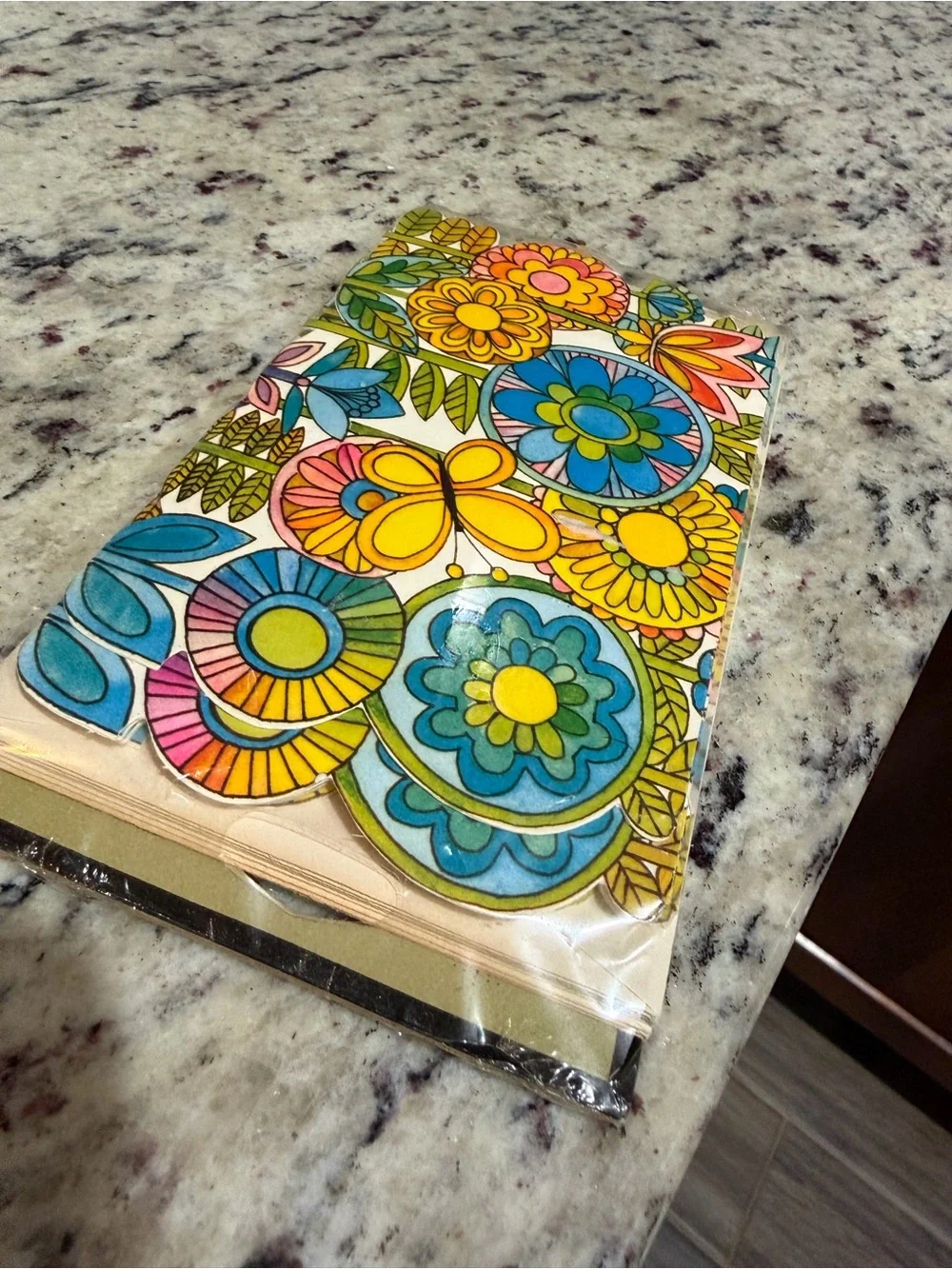 Rare Vintage 1960/1970 Hallmark Groovy Flower Power Party Invitations!